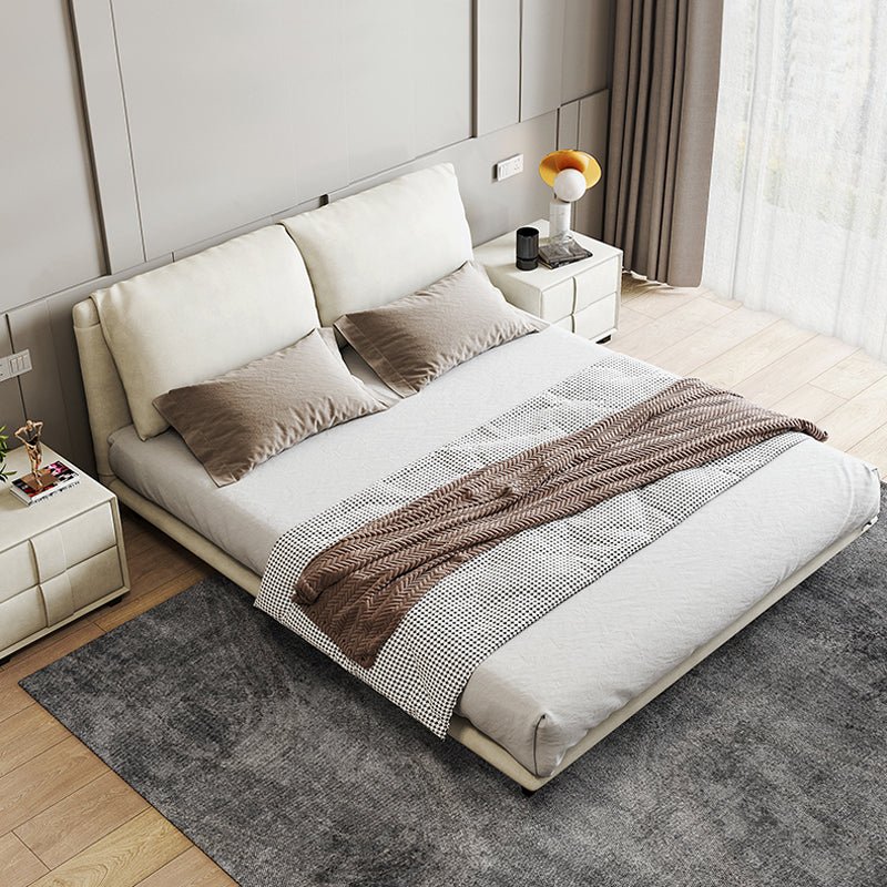 Minimalist Air Leather Upholstered Bed - Image 4