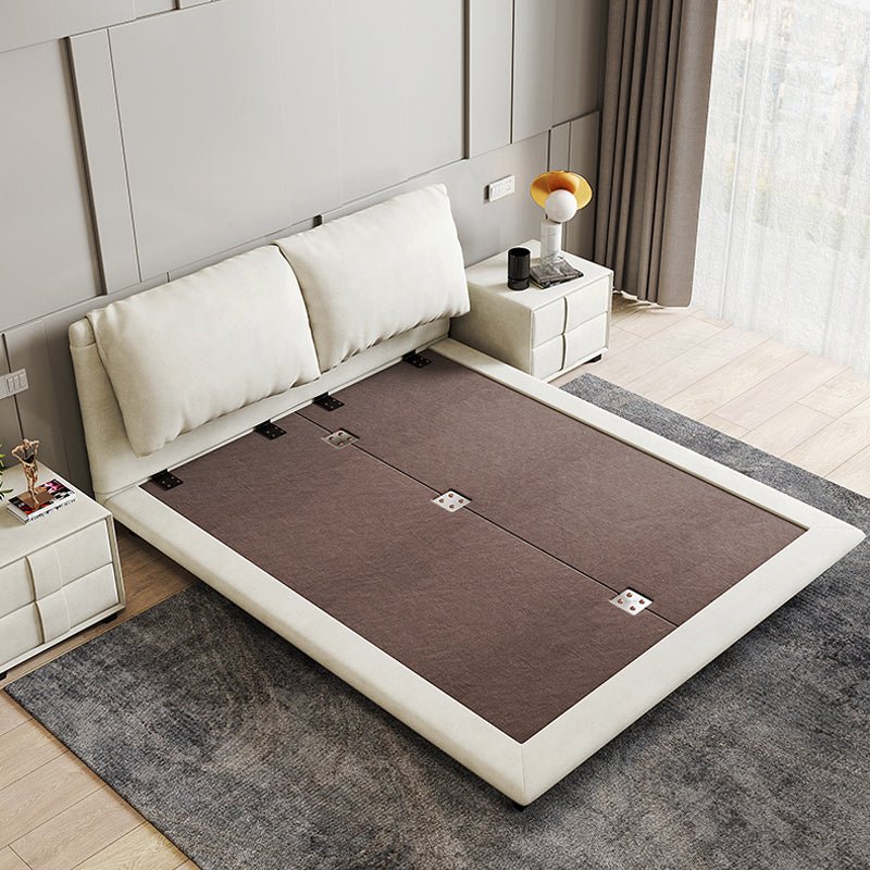 Minimalist Air Leather Upholstered Bed - Image 3