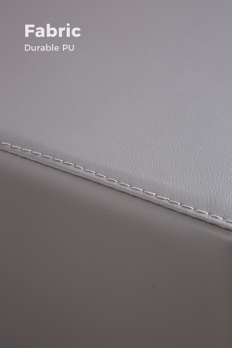 Aalto Urban 2-Drawer Nightstand with Metal Handles