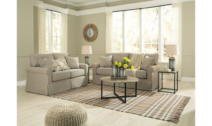 Modern Heritage Wadeworth Wood Top Table Set in Brown - Image 2