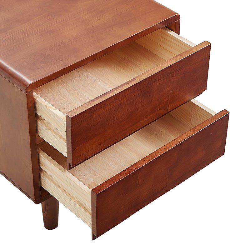 Free Gullichsen 2-Drawer Wood Nightstand - Image 5