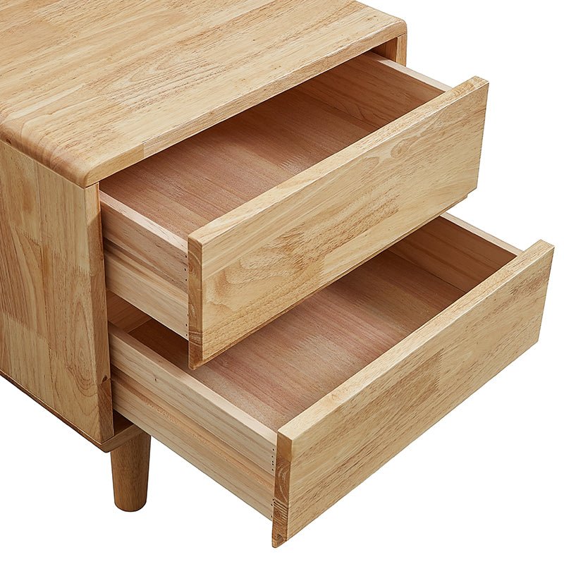 Free Gullichsen 2-Drawer Wood Nightstand - Image 15