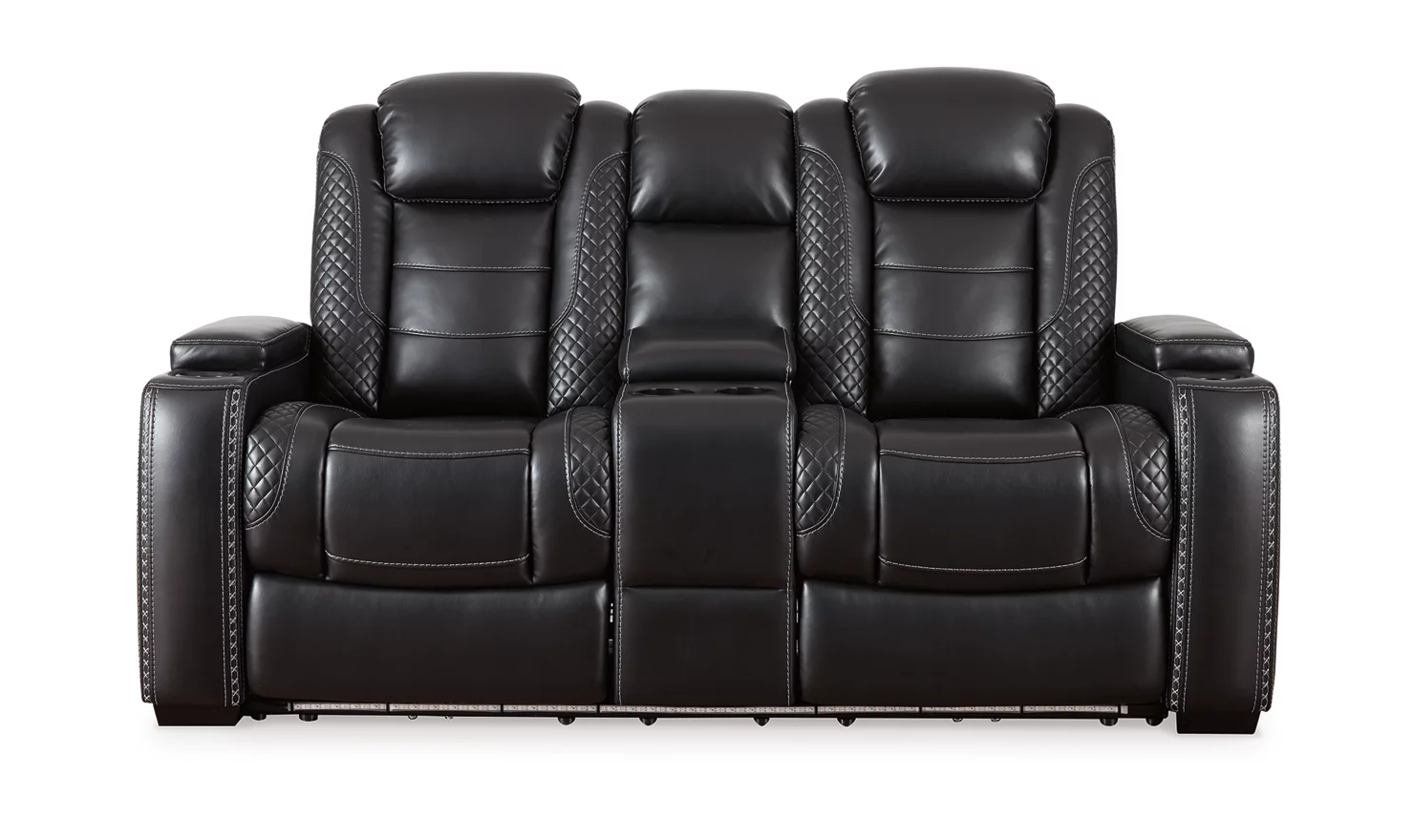 Modern Heritage Adonia Power Reclining Sofa with Adjustable Headrest - Image 8