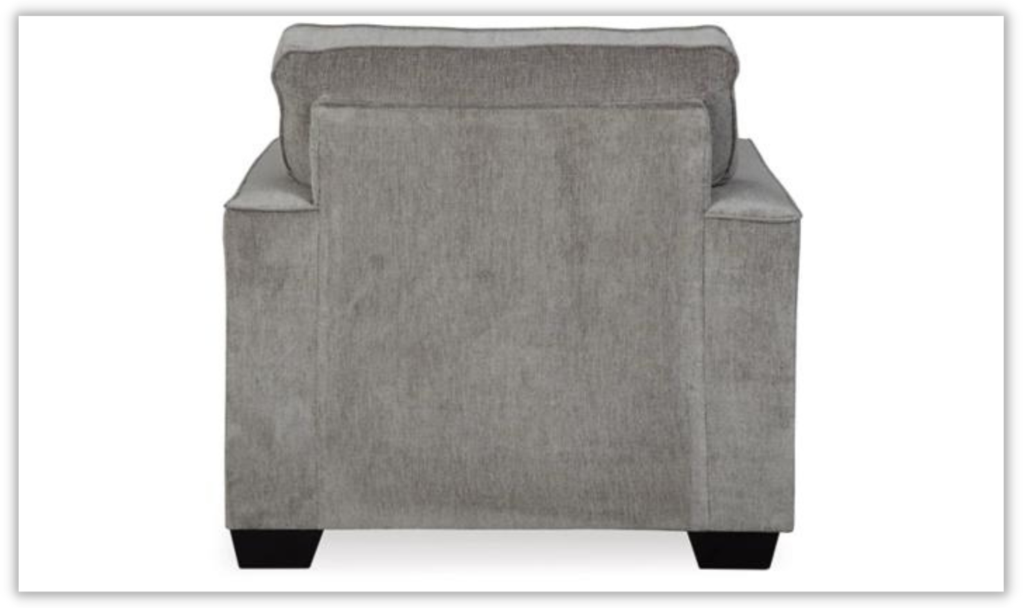 Altari Fabric Wooden Chair with Track Arms & Cushion Back - Image 4