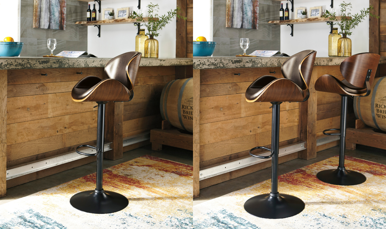 Bellatier Adjustable Height Bar Stool - Image 5