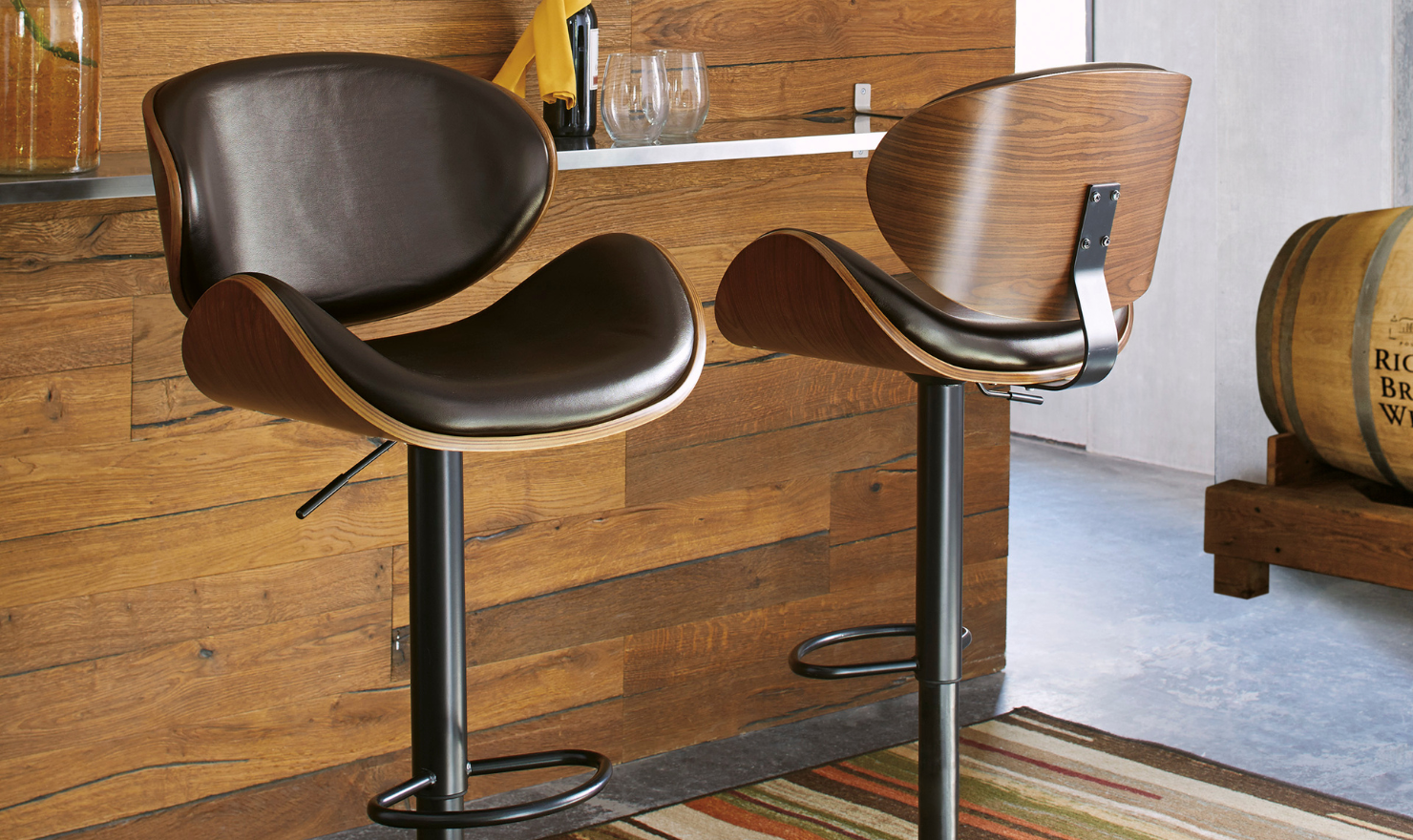 Bellatier Adjustable Height Bar Stool - Image 3