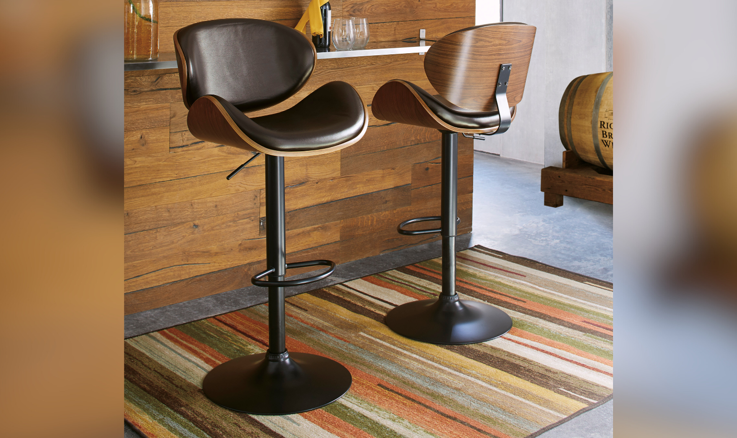 Bellatier Adjustable Height Bar Stool - Image 4