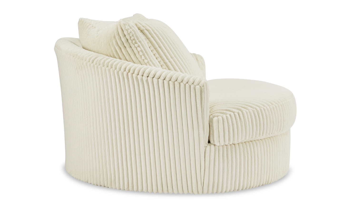 Ashley Lindyn Round Oversized Swivel Accent Chair - Image 9