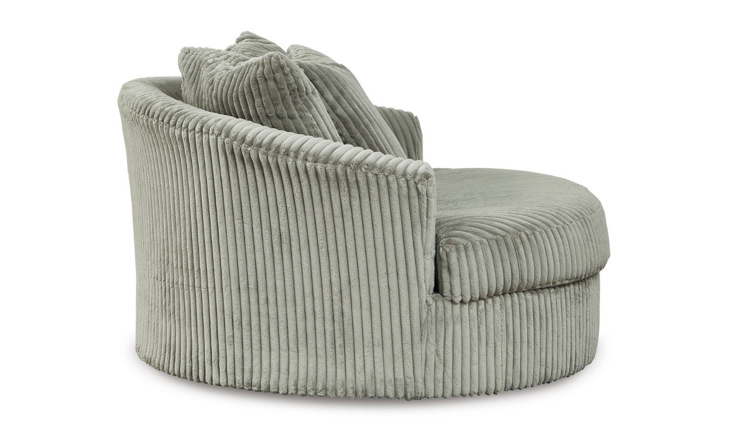 Ashley Lindyn Round Oversized Swivel Accent Chair - Image 7