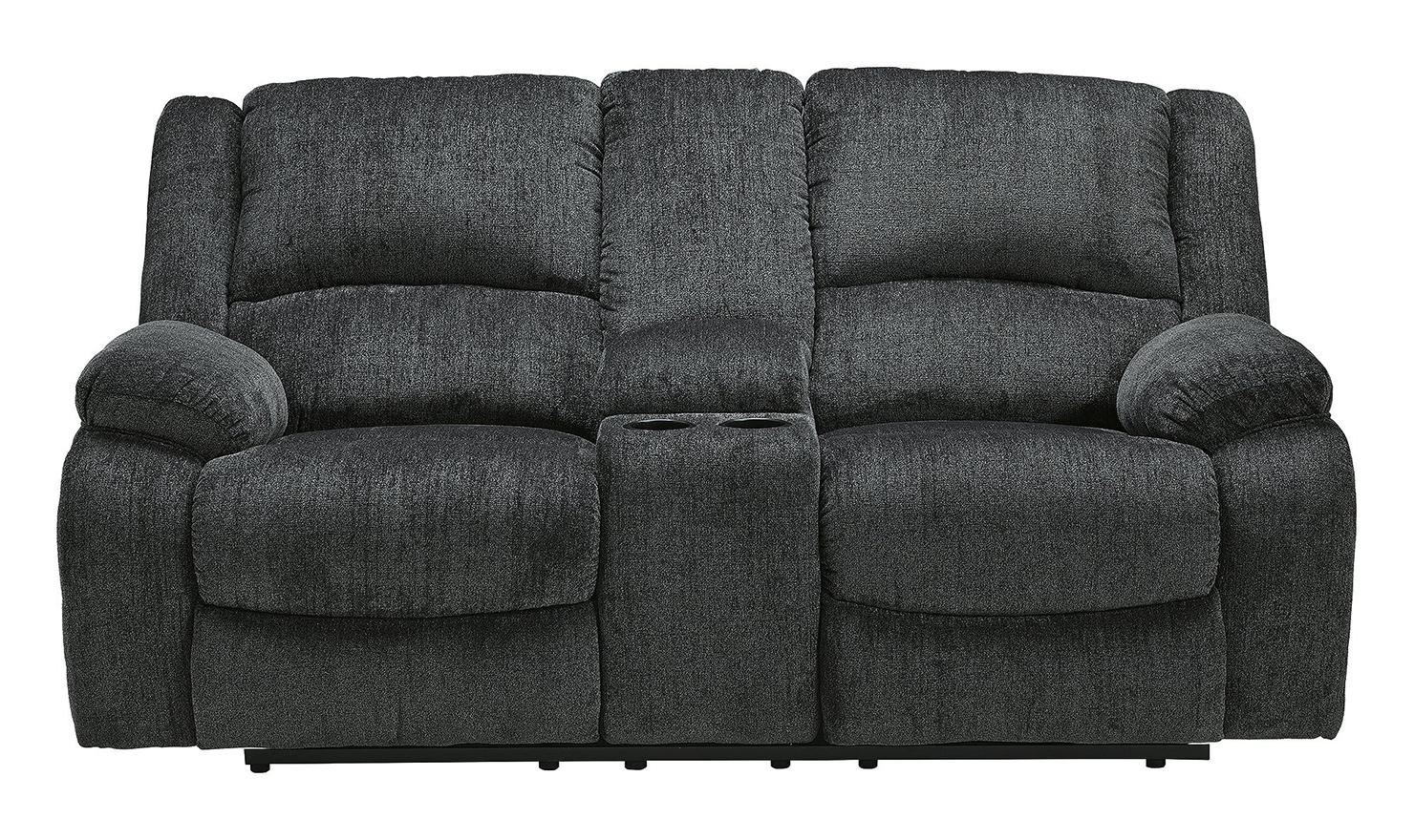 Draycoll Power Reclining Loveseat With Cup Holder Console - Image 8