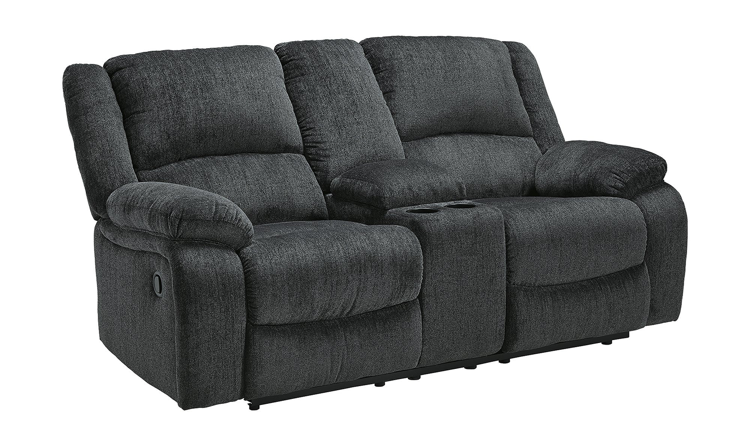 Draycoll Power Reclining Loveseat With Cup Holder Console - Image 9