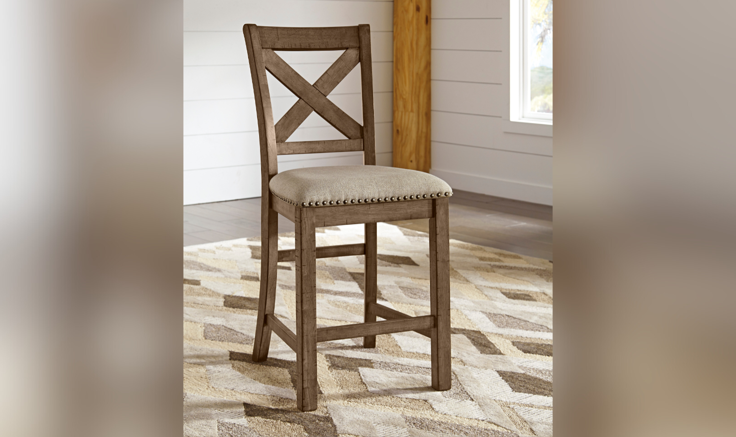 Modern Heritage Moriville Rectangular Dining Set in Brown - Image 7