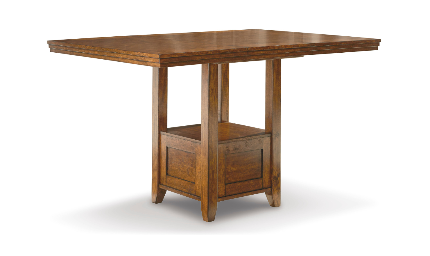 Modern Heritage Ralene 4-Seater Extension Counter Dining Set in Brown - Image 7