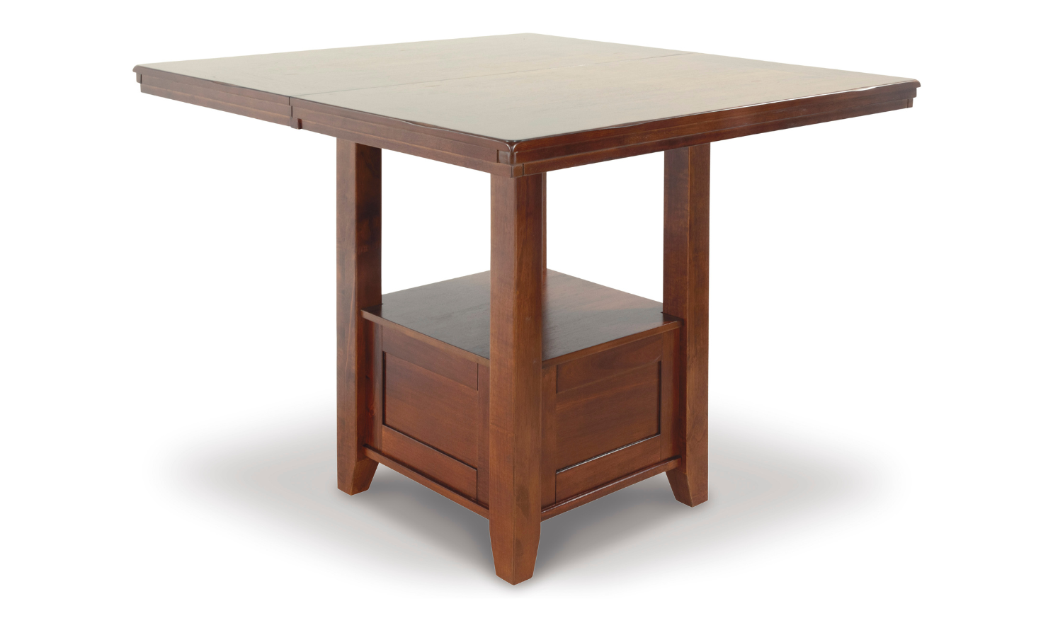 Modern Heritage Ralene 4-Seater Extension Counter Dining Set in Brown - Image 6