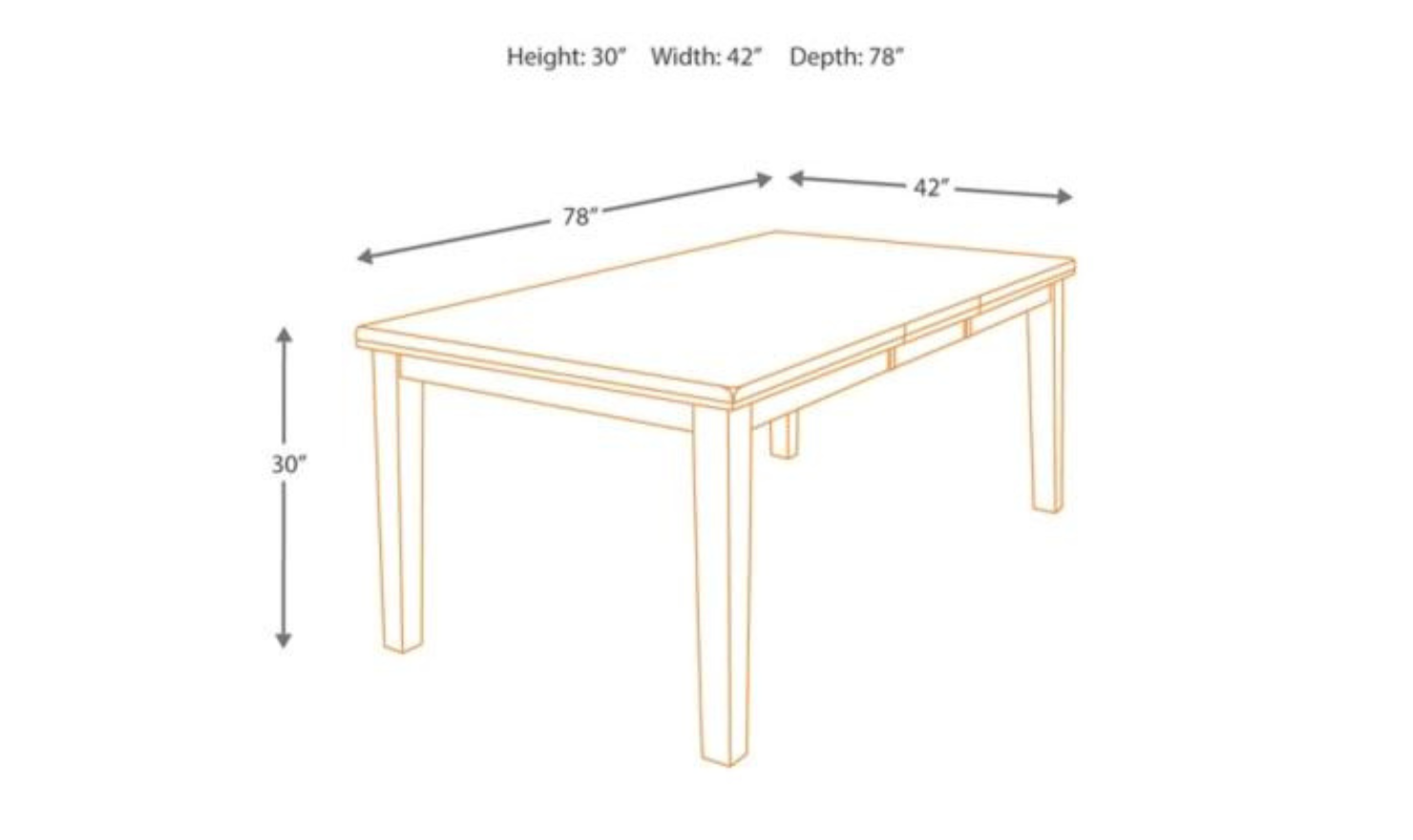 Modern Heritage Ralene 7-Piece Rectangular Dining Set - Image 13