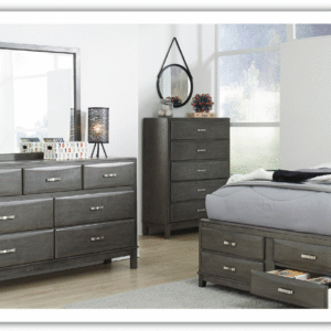 Modern Heritage Caitbrook 7-Drawer Dresser in Gray