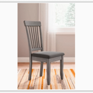 Shullden Fabric Upholstered Wooden Dining Chair (Set of 2)