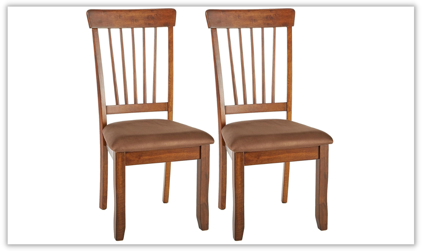 Berringer Wooden Dining Chair with Ladder Back (Set of 2) - Image 6