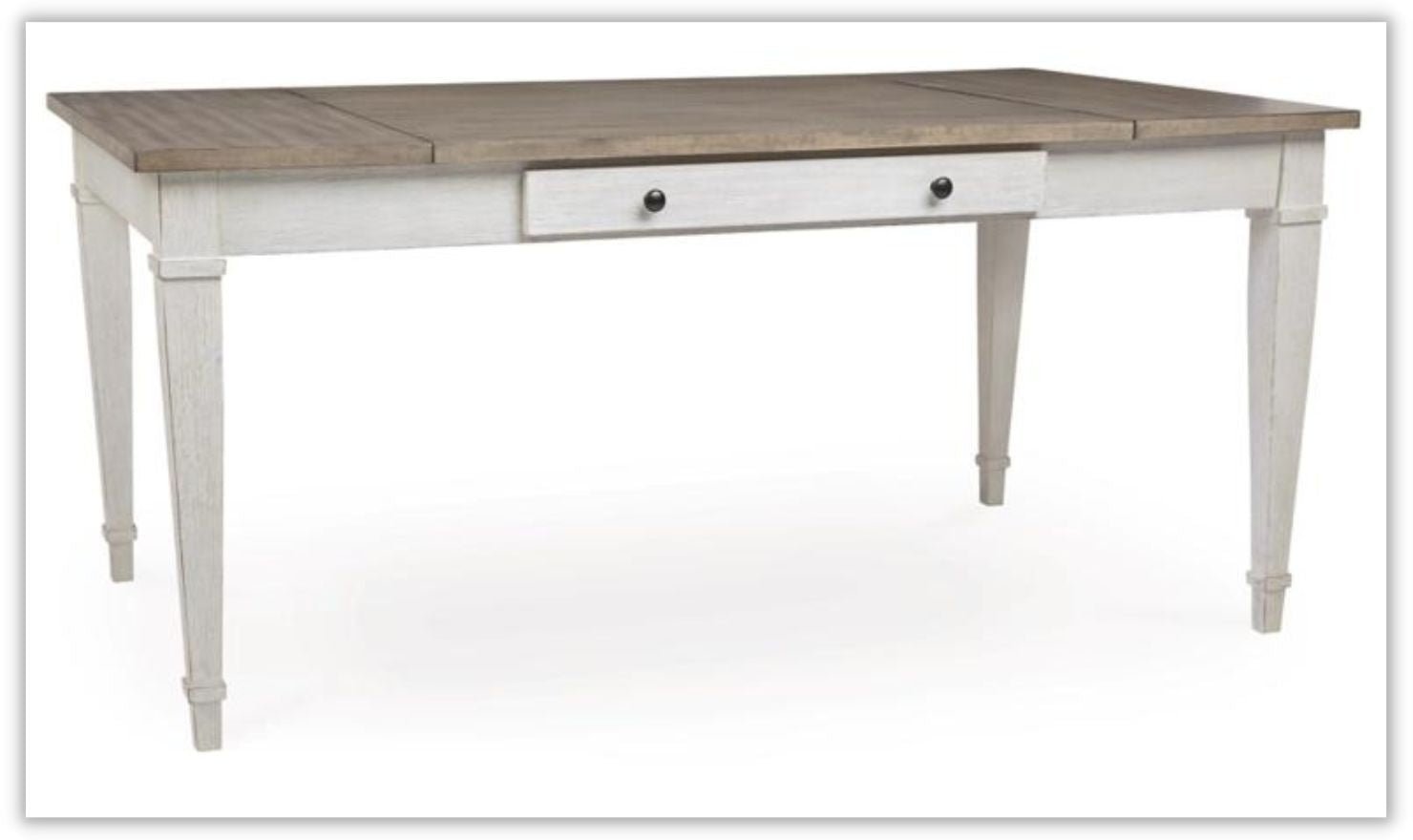 Modern Heritage Skempton 5-Piece Wooden Dining Room Set with 2-Drawers - Image 6