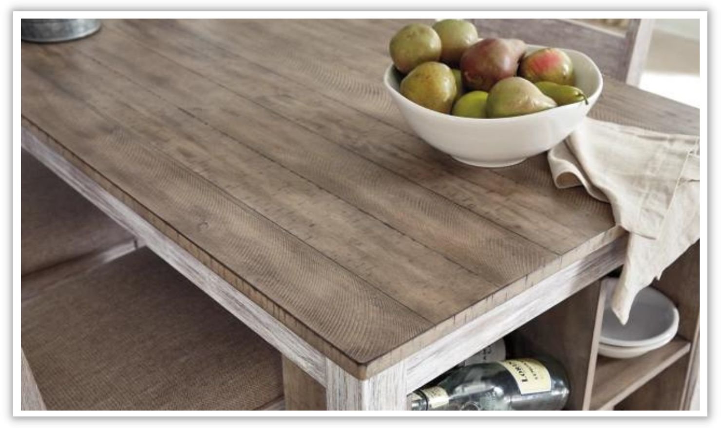 Modern Heritage Skempton 5-Piece Wooden Dining Room Set with 2-Drawers - Image 5