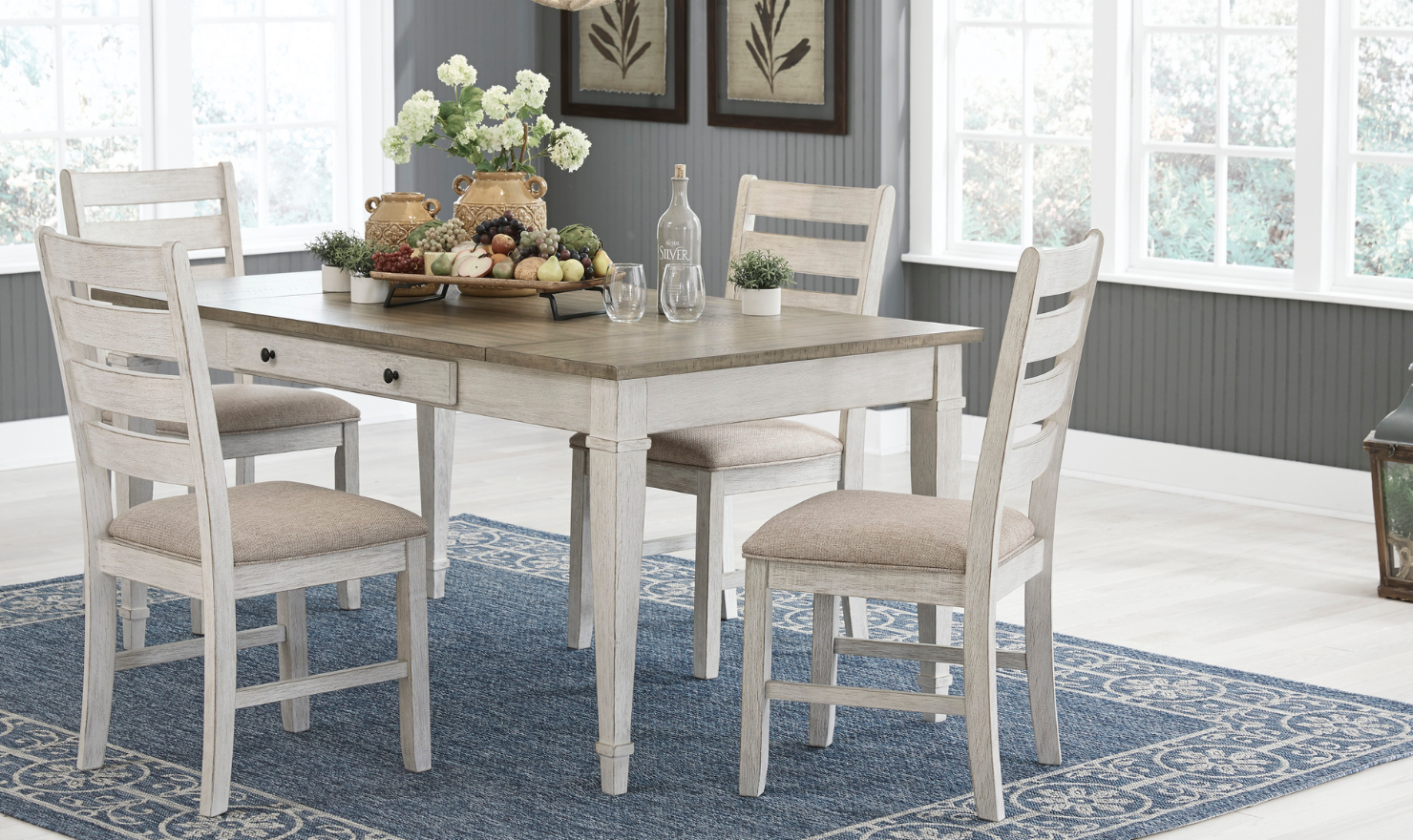 Skempton Fabric Upholstered Dining Chair (Set of 2) - Image 3