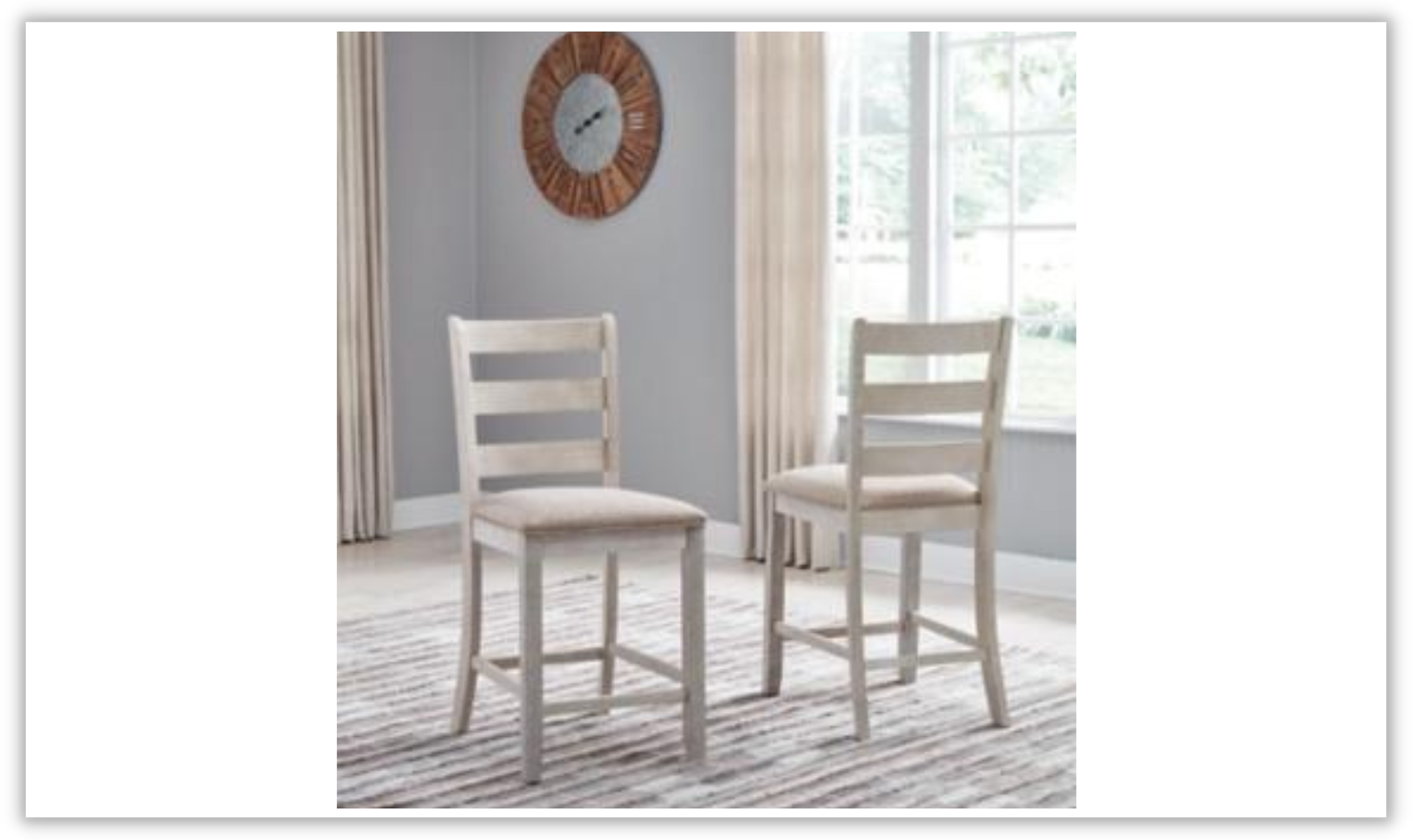 Modern Heritage Skempton 5 Pieces Counter Height Dining Set with Storage - Image 4