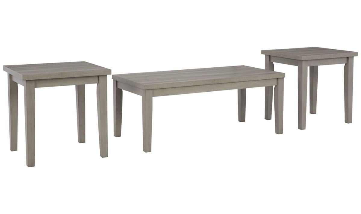 Modern Heritage Loratti Occasional Table Set in Gray - Image 2