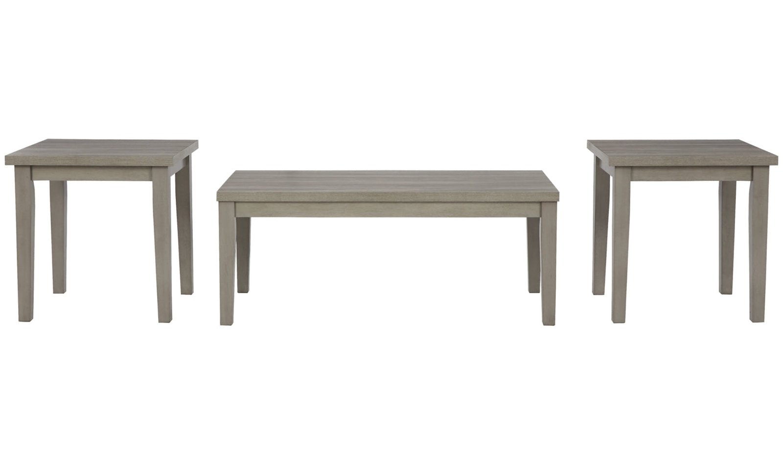 Modern Heritage Loratti Occasional Table Set in Gray - Image 3
