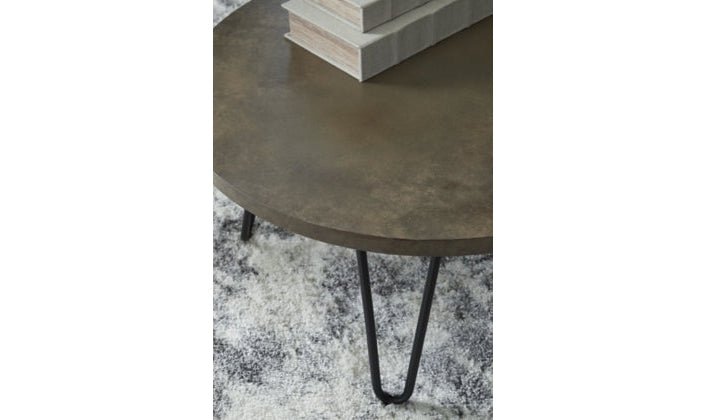Modern Heritage Hadasky Round Wood Top Table Set - Image 4