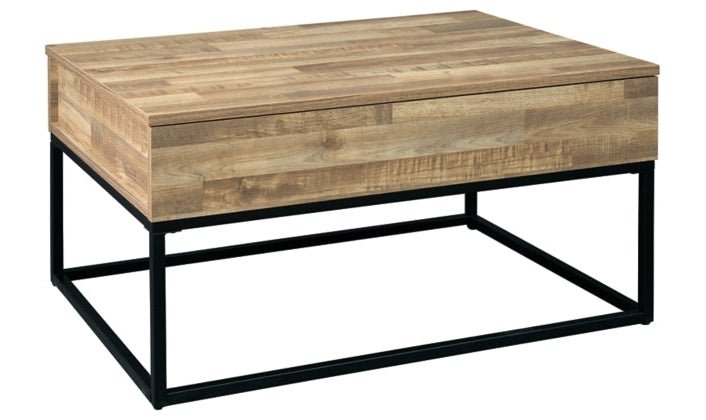 Modern Heritage Gerdanet Lift Top Rectangle Coffee Table - Image 2
