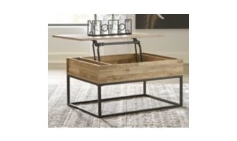 Modern Heritage Gerdanet Lift Top Rectangle Coffee Table - Image 4