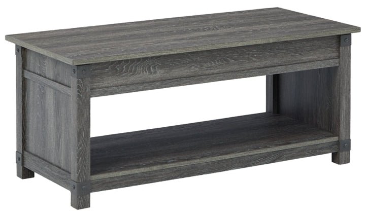 Modern Heritage Freedan Lift-Top Coffee Table in Gray - Image 5
