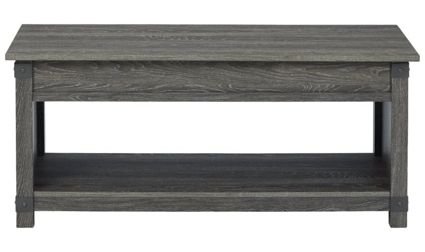 Modern Heritage Freedan Lift-Top Coffee Table in Gray - Image 3