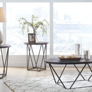 Modern Heritage Neimhurst Occasional Table Set in Dark Brown