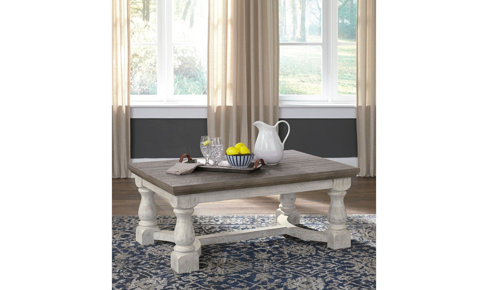 Modern Heritage Havalance Rectangular Cocktail Table